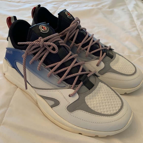 Moncler sneakers with logo - size 41 - Picture 1 of 2